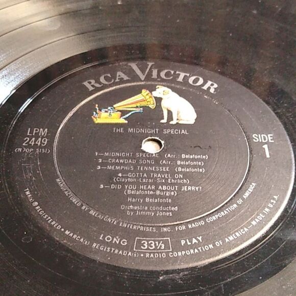Belafonte The Midnight Special Vinyl Record - Picture 6 of 8